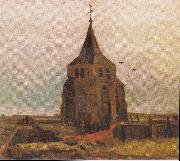 Vincent Van Gogh Old Church Tower at Nuenen oil painting on canvas